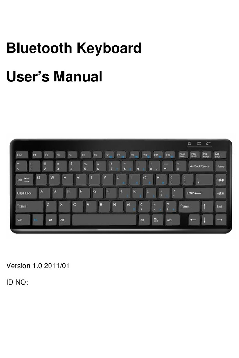Ortek WKB2100 User manual