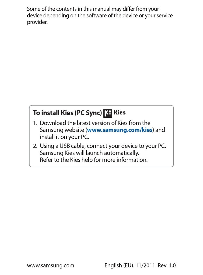 Samsung GT-P3100B User manual