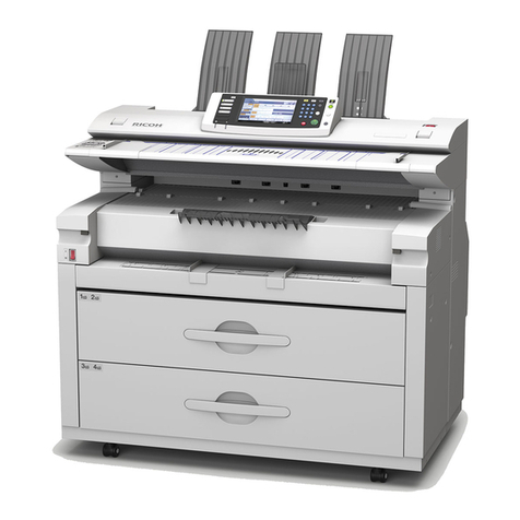 Ricoh AFICIO MP W5100 User manual