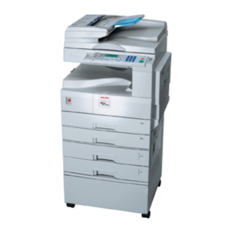 Ricoh Aficio MP1800 User manual