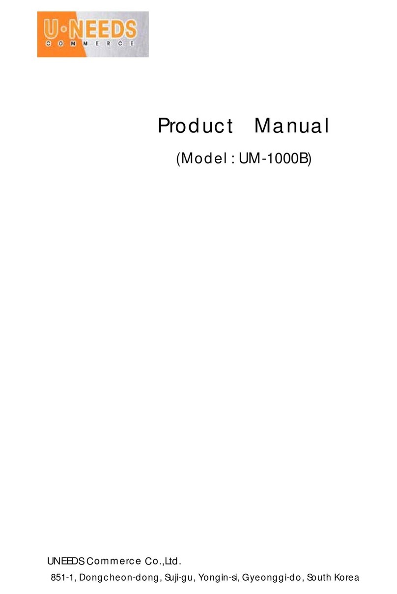 U-Needs Commerce UM-1000B product manual