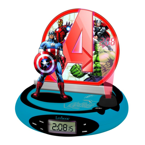 LEXIBOOK AVENGERS RP500AV User manual