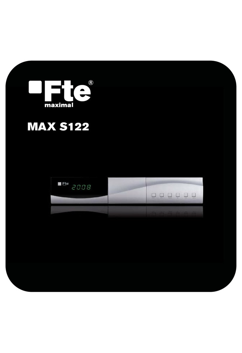 FTE Maximal MAX S122 manual