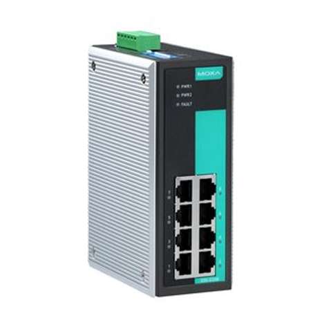 Moxa Technologies EDS-G308-T Manual