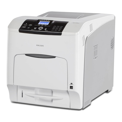Ricoh SP C440dn Quick start guide