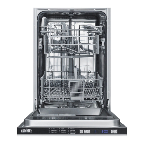 Summit Professional DW18SS2 Series installation manual