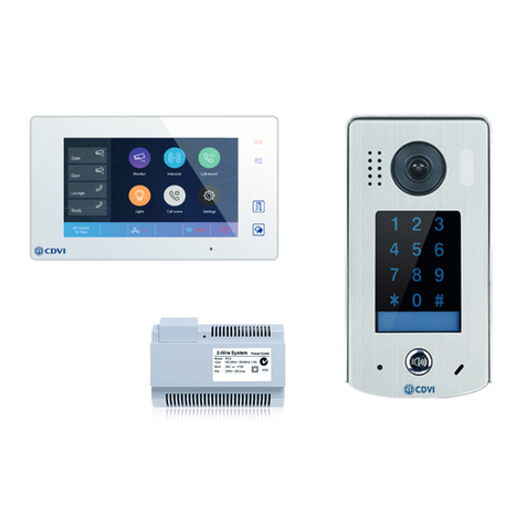 CDVI CDV4796KP-DX manual