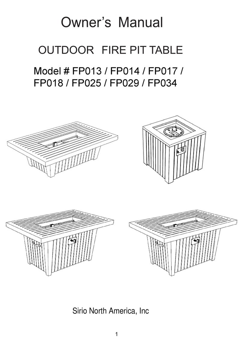 Sirio Antenne FP013 owner's manual