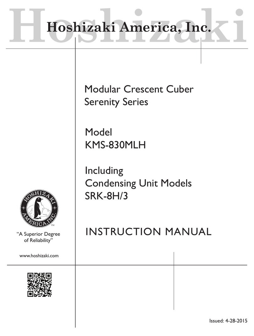Hoshizaki SRK-8H instruction manual