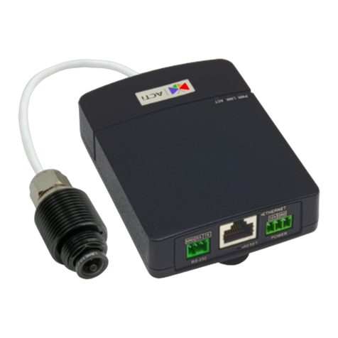 ACTi Q11 User manual