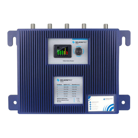 Wilson Electronics WILSON PRO 4000 User manual Wilson Electronics WILSON PRO 4000 User manual