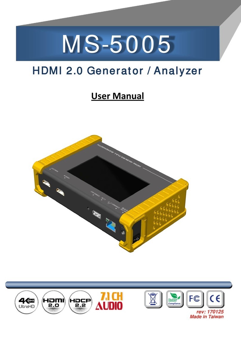 Gomax MS-5005 user manual