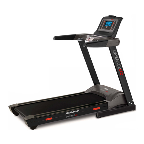 BH FITNESS G6496FB Instructions for assembly and use