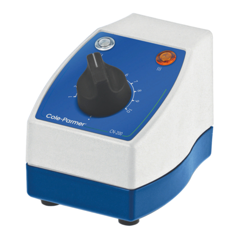 Cole Parmer Electrothermal MC5 instruction manual Cole Parmer Electrothermal MC5 instruction manual