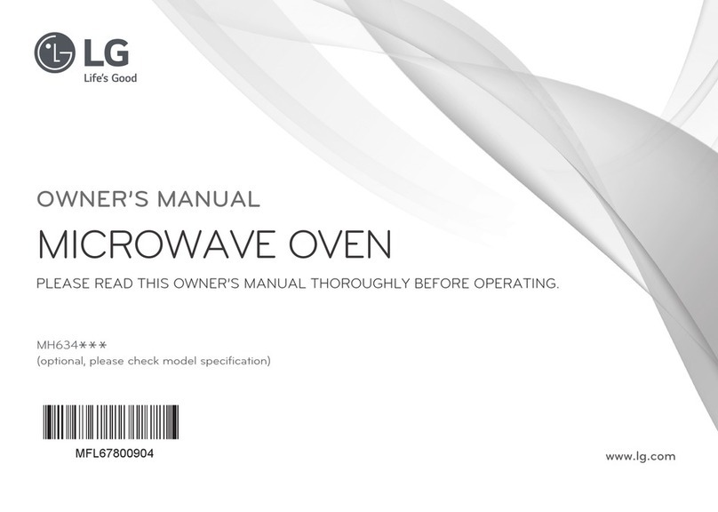 LG MH6344B User manual