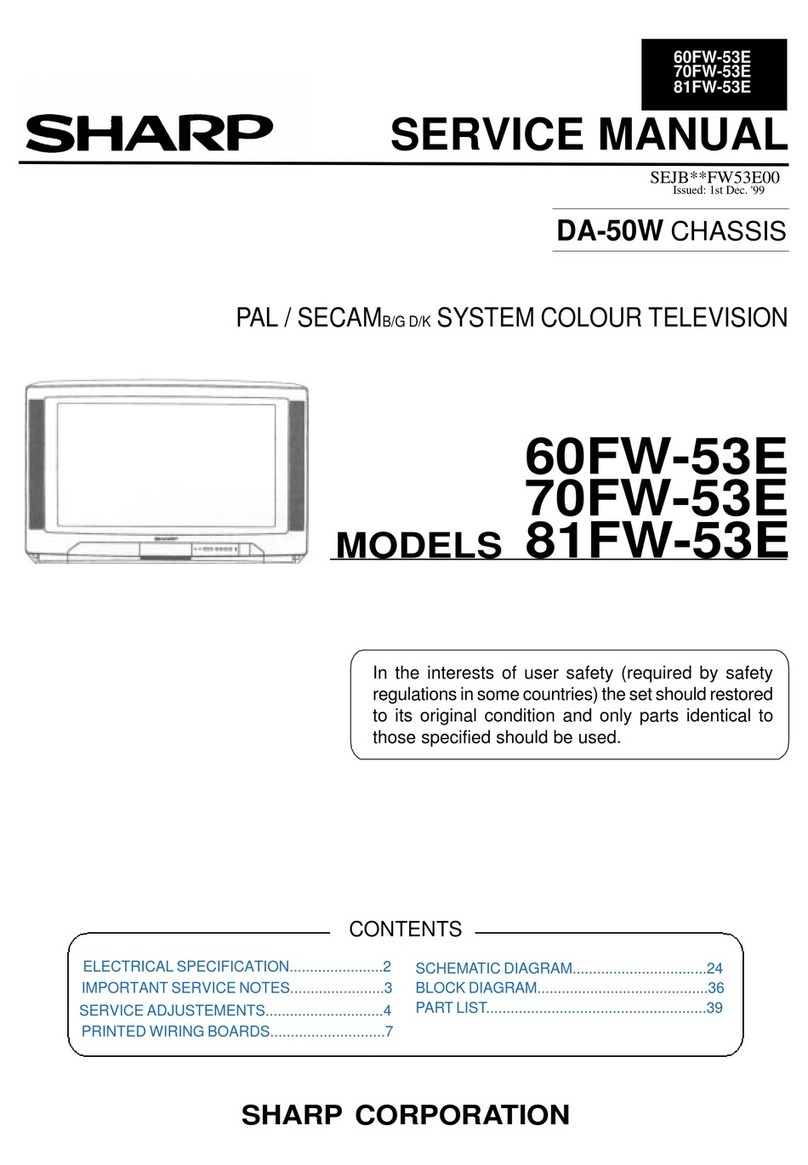 Sharp 81FW-53E User manual