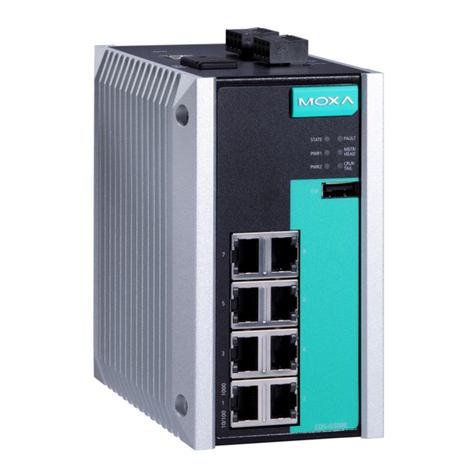 Moxa Technologies EtherDevice EDS-G508E-T Manual