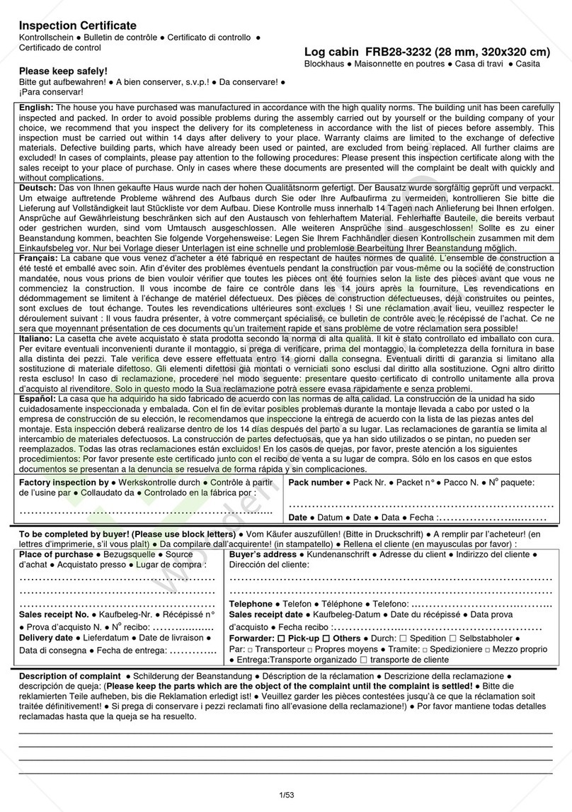 Palmako FRB28-3232 User manual