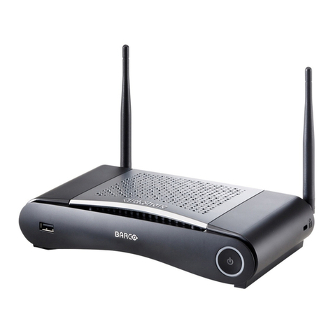 Barco R9861520NA User manual