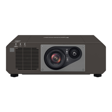 Panasonic PT-RZ570B User manual