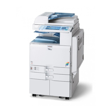 Ricoh Aficio MP C3500 User manual