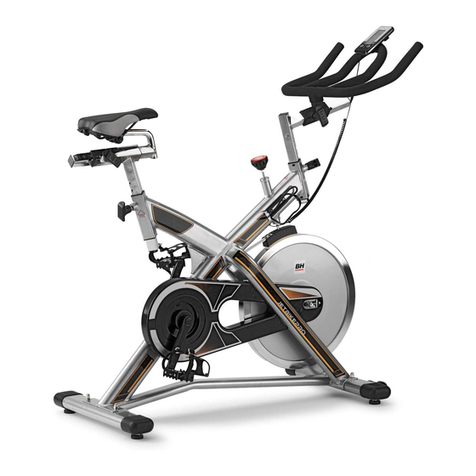 BH FITNESS H9162RF Instructions for assembly and use
