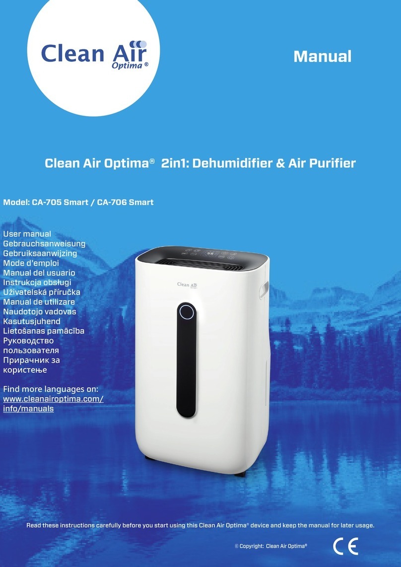 Clean Air Optima CA-705 Smart user manual