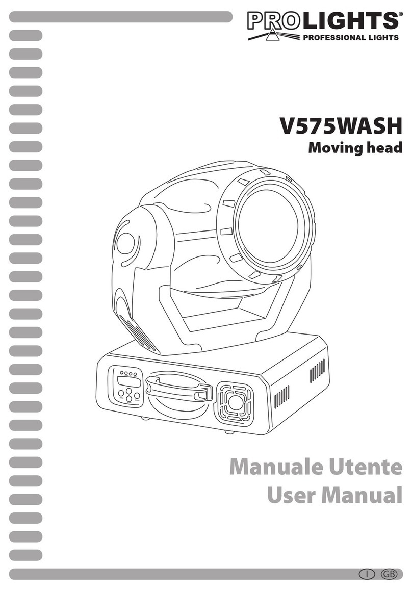 ProLights V575WASH user manual