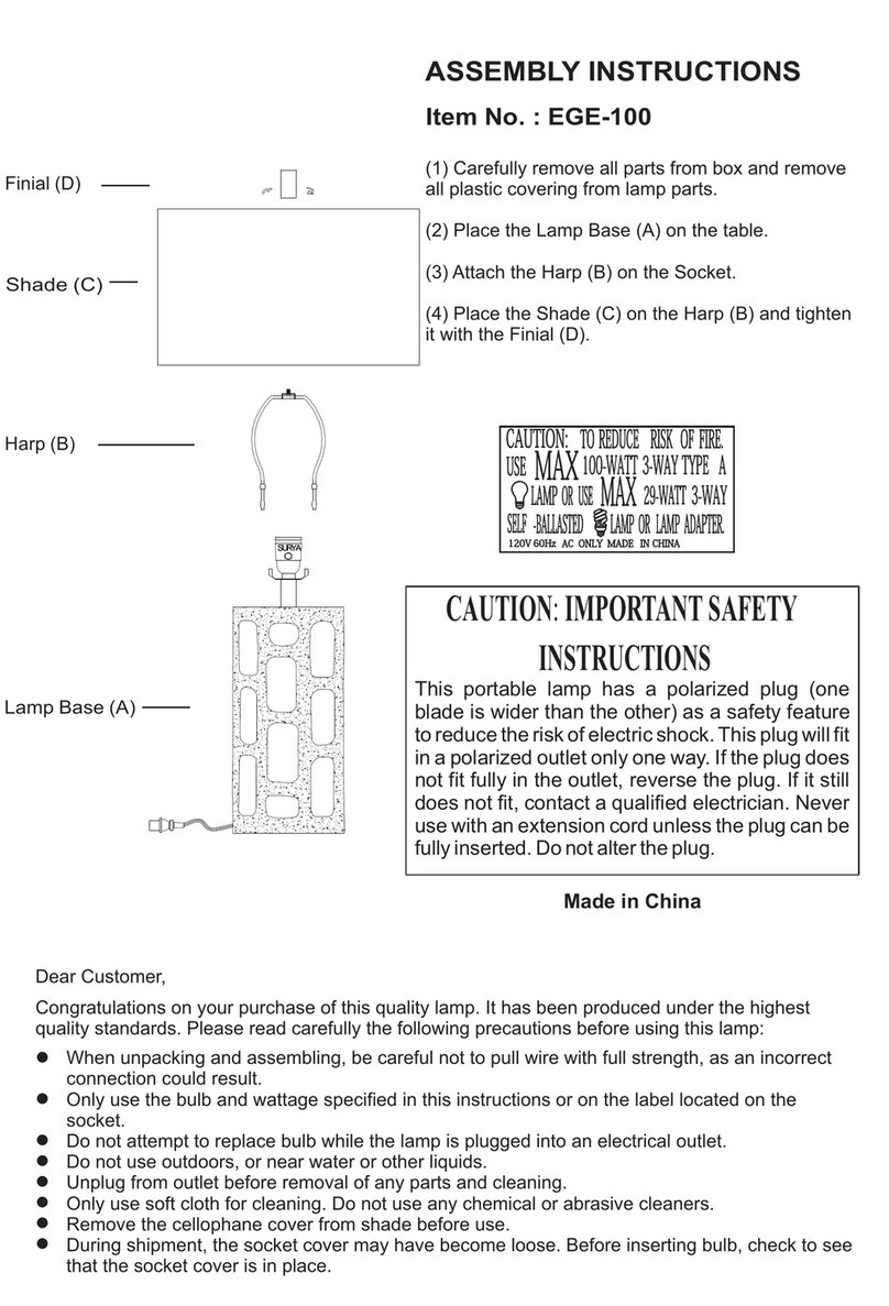 Living Spaces EGE-100 User manual