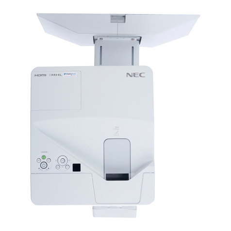 NEC NP-UM361X-WK Reference manual