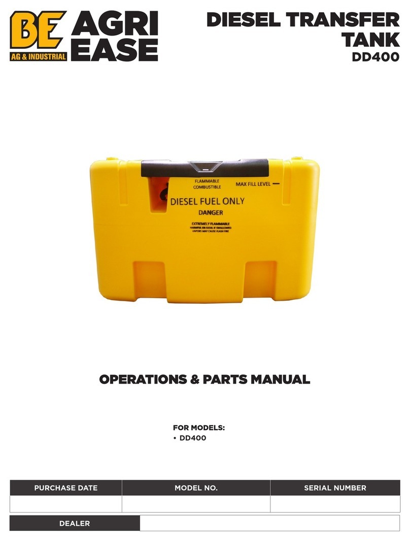 BE Ag & Industrial DD400 Operations & parts manual