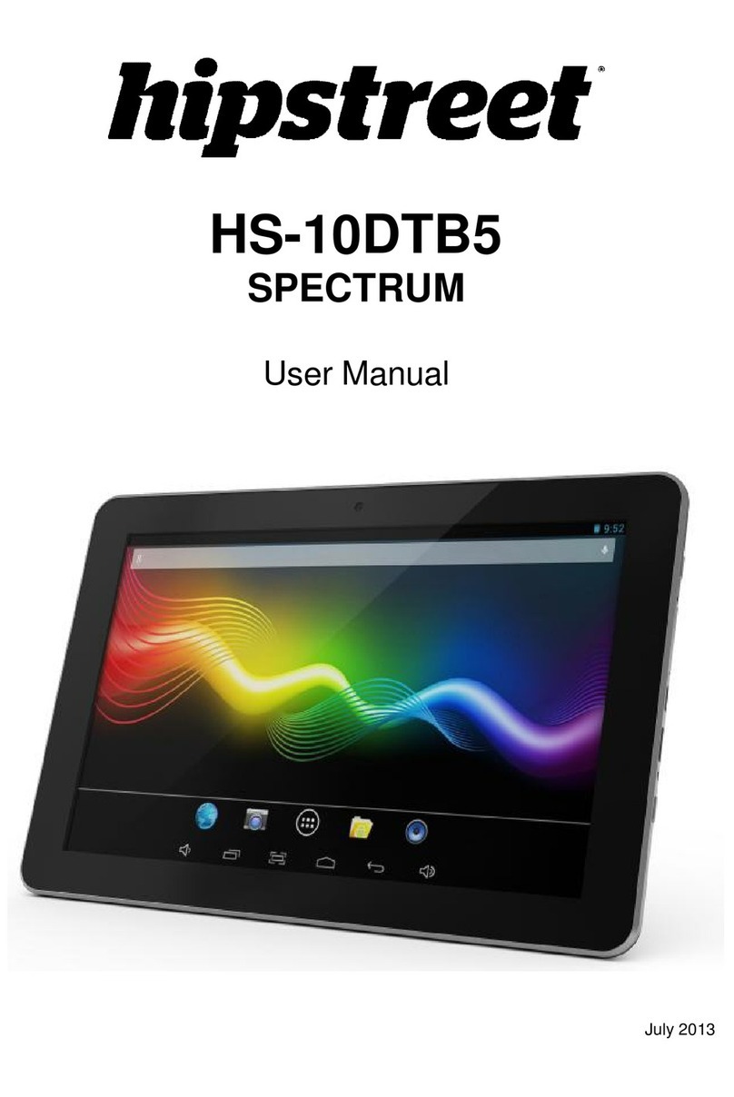 Hipstreet SPECTRUM HS-10DTB5 User manual