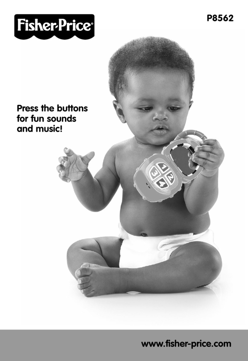 Fisher-Price P8562 quick start guide