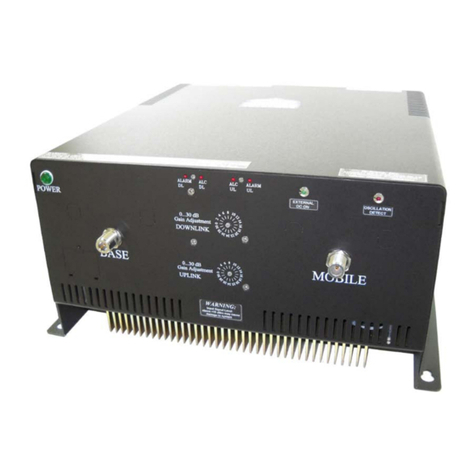 G-Wave BDA-SMR/N-37 Installation and operating manual