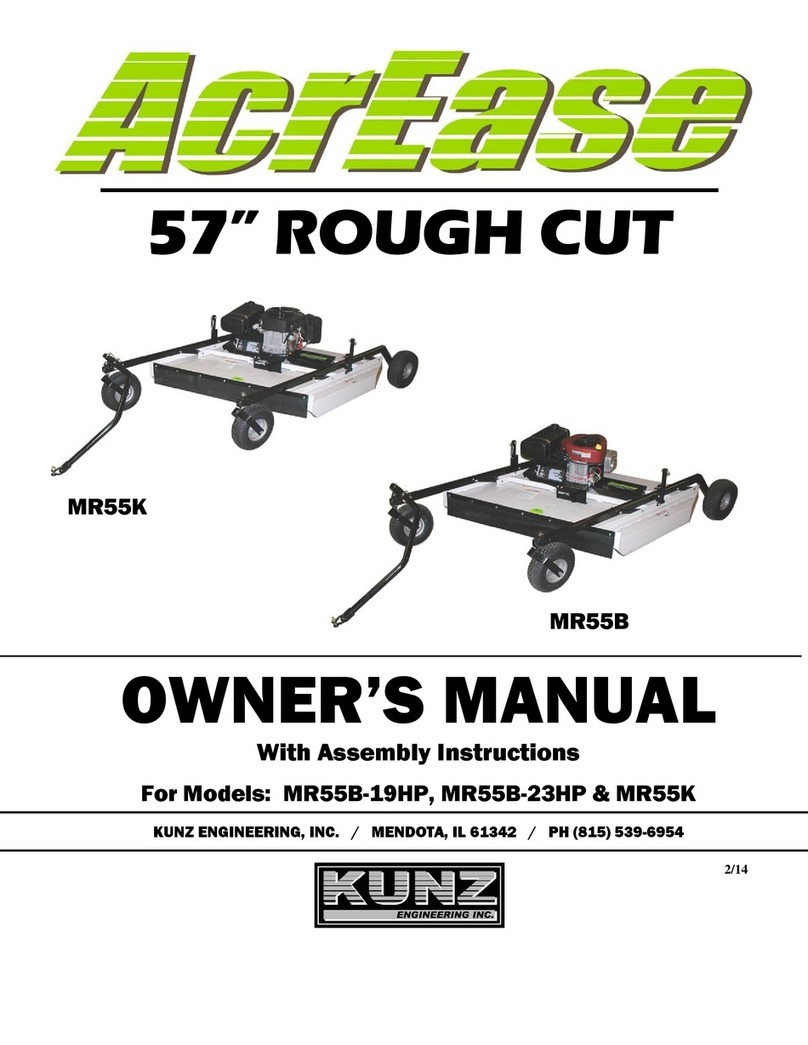 Kunz AcrEase MR55B-19HP owner's manual