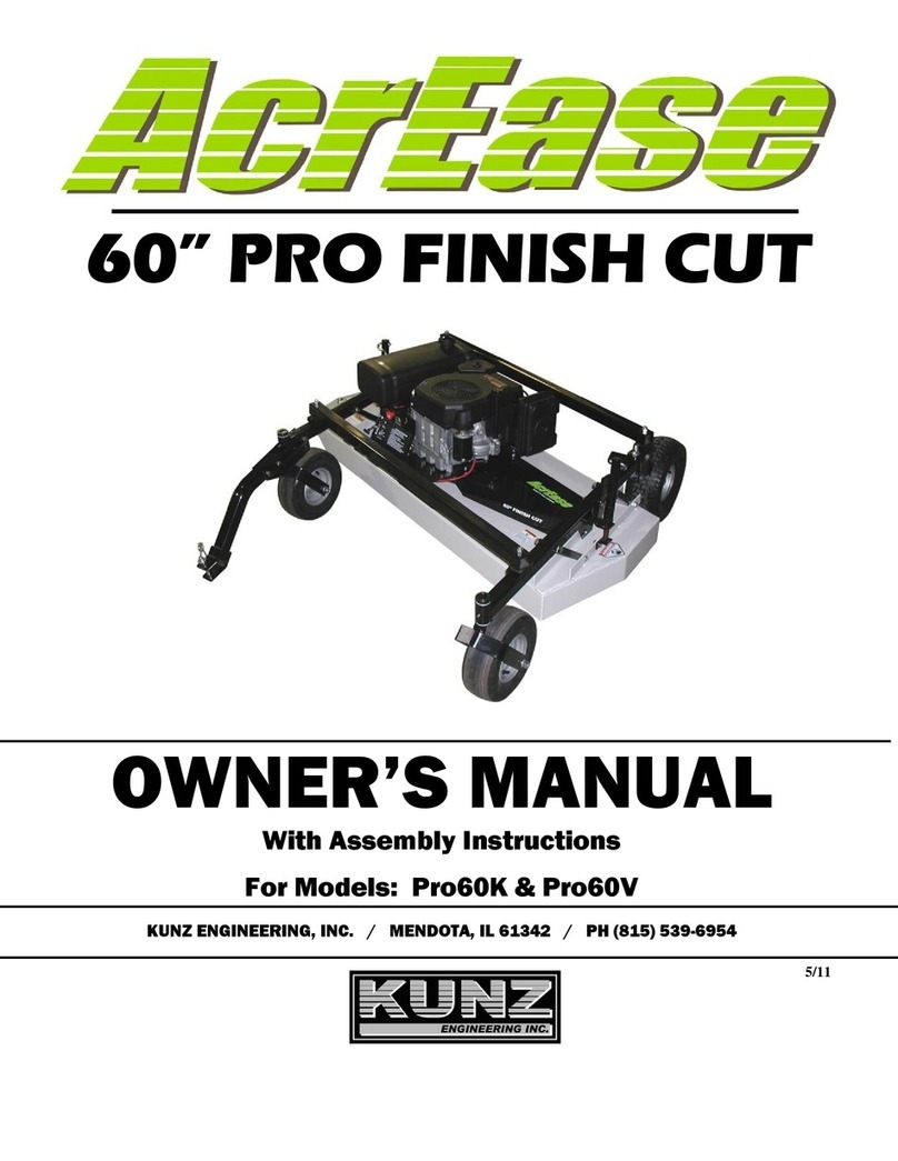 Kunz AcrEase Pro60K owner's manual
