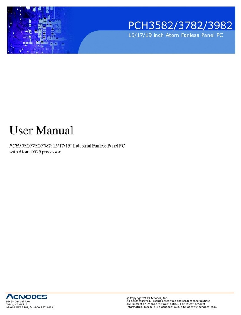Acnodes PCH3782 User manual