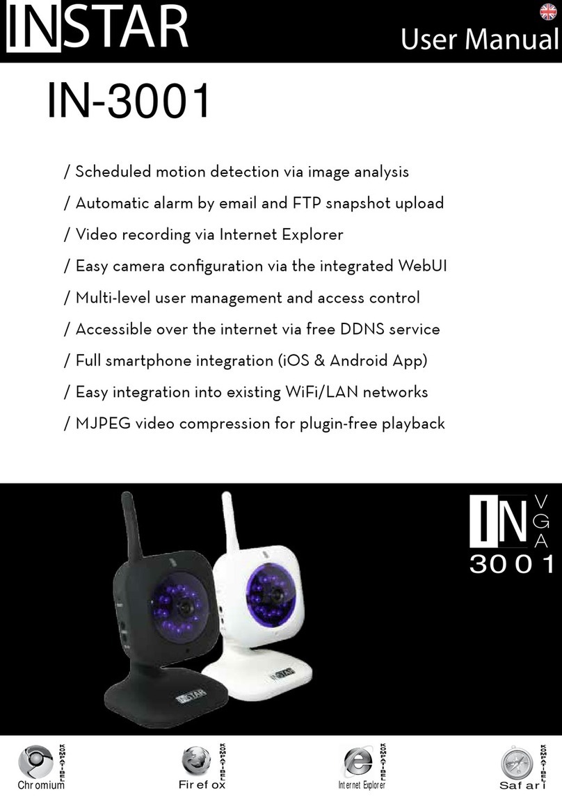 Instar IN-3001 User manual