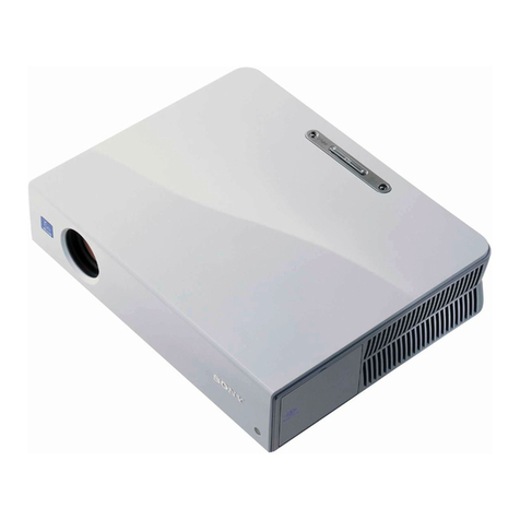 Sony VPL-ES1 operating instructions