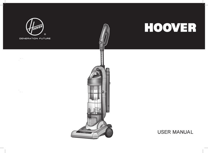Hoover VR81HU03 User manual