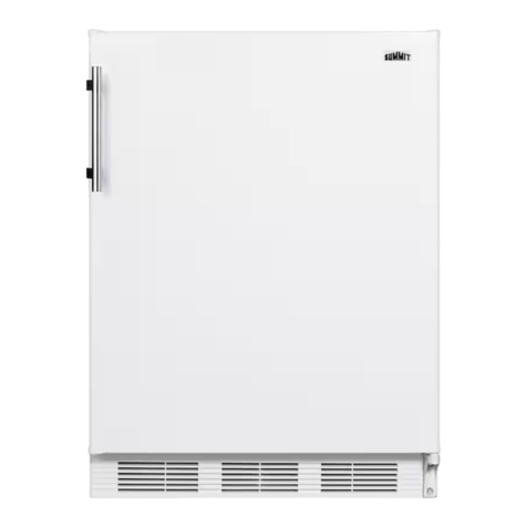 Summit CT661WBI Series instruction manual