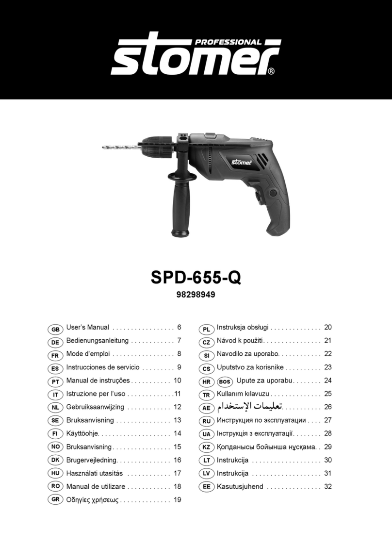 Stomer SPD-655-Q user manual