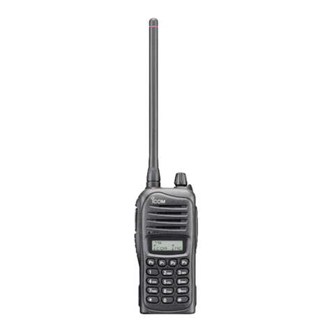 Icom IC-F3023T instruction manual