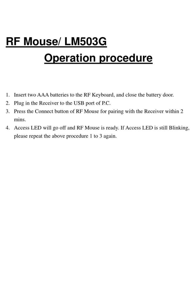 Monterey LM503G Operation Procedure