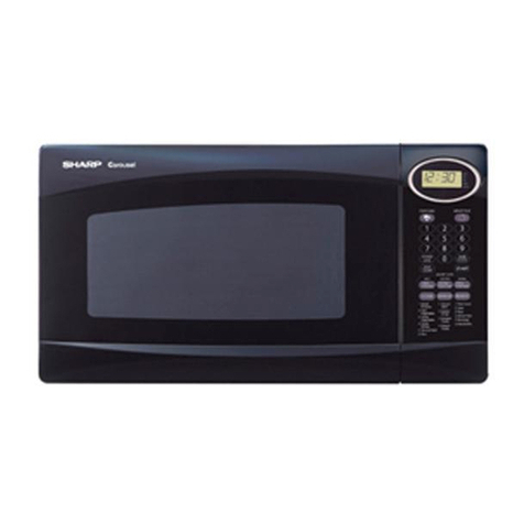 Sharp Carousel R-309K User manual