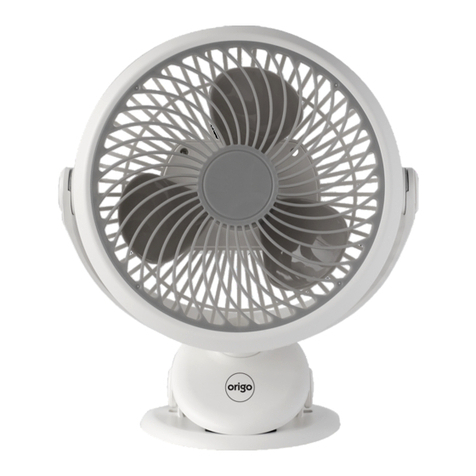 ORIGO CFM92 quick start guide