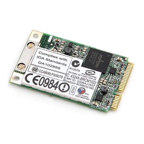 Broadcom BCM94321MC user guide