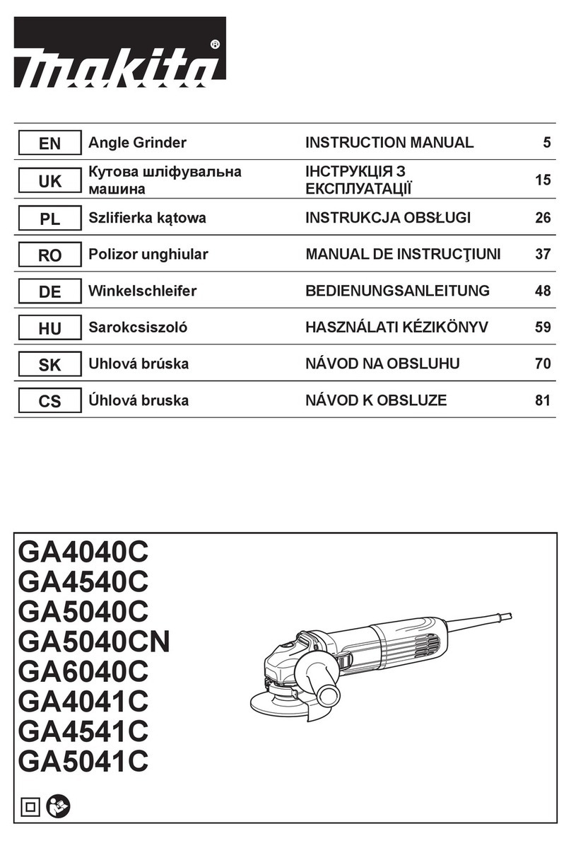 Makita GA4540C User manual