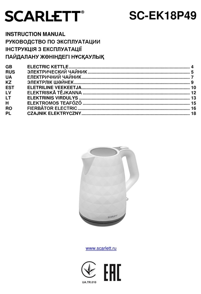 Scarlett SC-EK18P49 User manual
