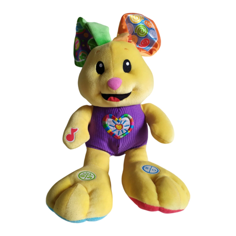 Fisher-Price Laugh & Learn Learning Bunny K0468 quick start guide Fisher-Price Laugh & Learn Learning Bunny K0468 quick start guide